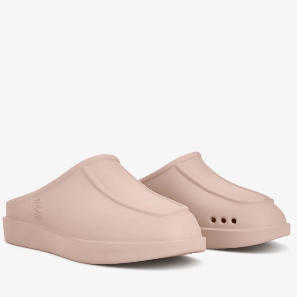 NIB P448 Flo Cipria Sandal Clog Slip On Backless Cream Beige Sz 38 39